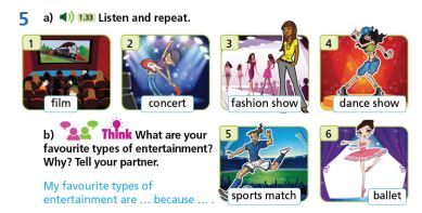 Tiếng Anh 7 Right On Unit 3 Reading 3a