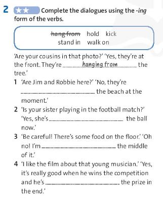 Tiếng Anh 7 Friends Plus Workbook Unit 4 Vocabulary