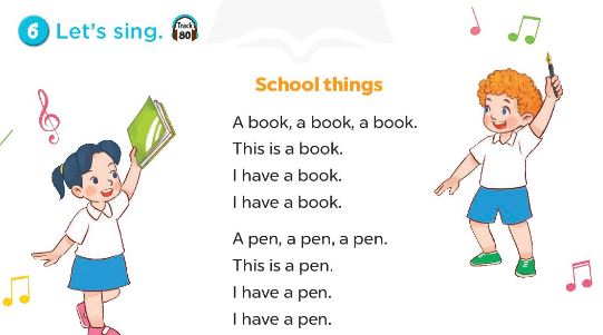 Tiếng Anh lớp 3 Global Success Unit 8 Lesson 1