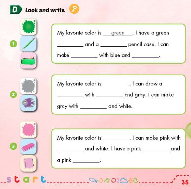 Sách bài tập Tiếng Anh 3 Smart Start Unit 3 Art