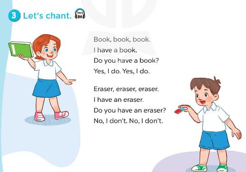 Tiếng Anh lớp 3 Global Success Unit 8 Lesson 3