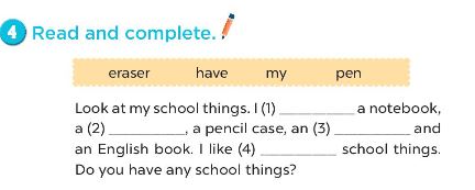 Tiếng Anh lớp 3 Global Success Unit 8 Lesson 3