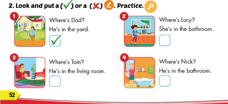 Sách Smart Start 3 Unit 4 Lesson 1