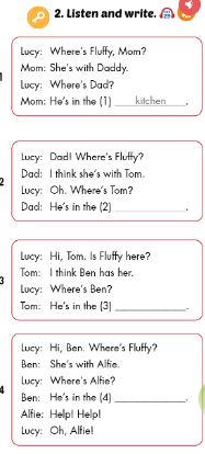 Sách Smart Start 3 Unit 4 Lesson 1