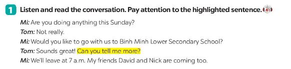 Unit 6 Communication lớp 7 Global Success