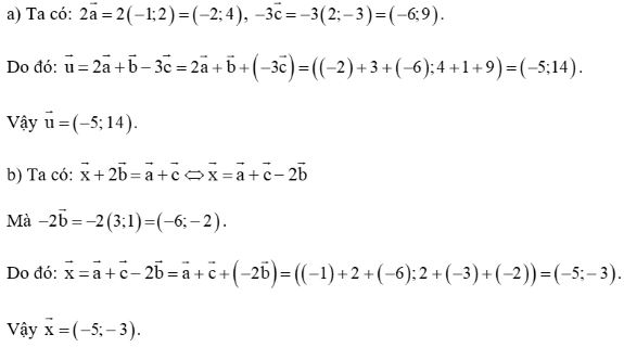 Giải bài 1 trang 72 SGK Toán 10 tập 2 – Cánh diều