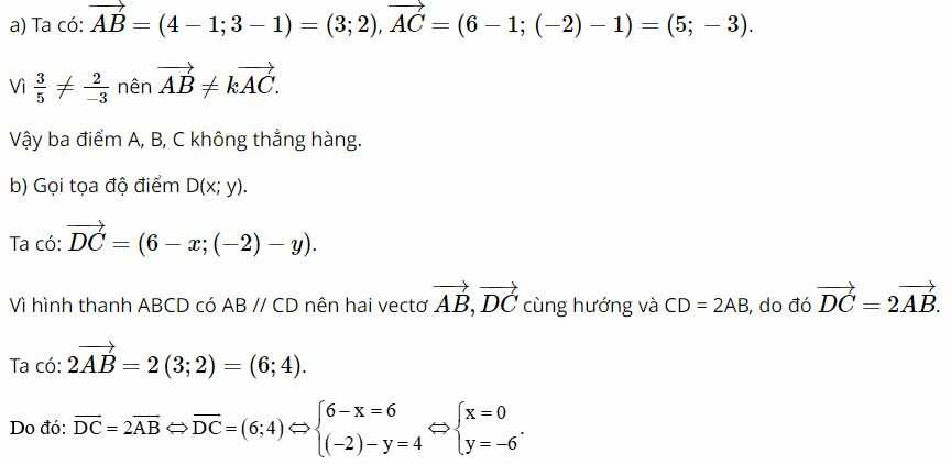 Giải bài 5 trang 72 SGK Toán 10 tập 2 – Cánh diều
