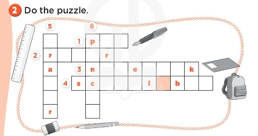 Sách bài tập Tiếng Anh 3 Unit 8 My school things