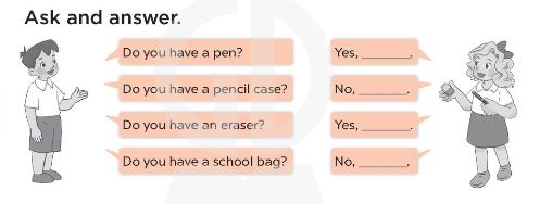 Sách bài tập Tiếng Anh 3 Unit 8 My school things