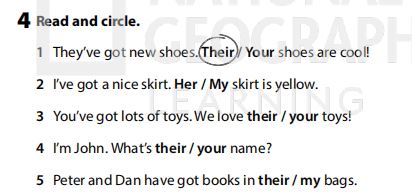 Sách bài tập Tiếng Anh 3 Wonderful World Unit 5 Lesson 1