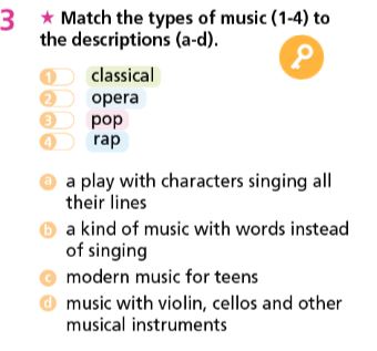 Tiếng Anh 7 Right On Workbook Unit 3 Vocabulary 3c