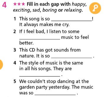 Tiếng Anh 7 Right On Workbook Unit 3 Vocabulary 3c