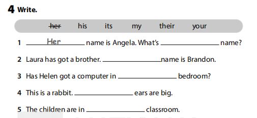 Sách bài tập Tiếng Anh 3 Wonderful World Unit 5 Lesson 2