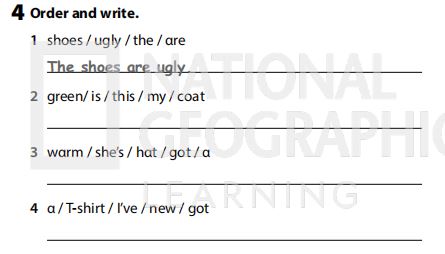 Sách bài tập Tiếng Anh 3 Wonderful World Unit 5 Lesson 3