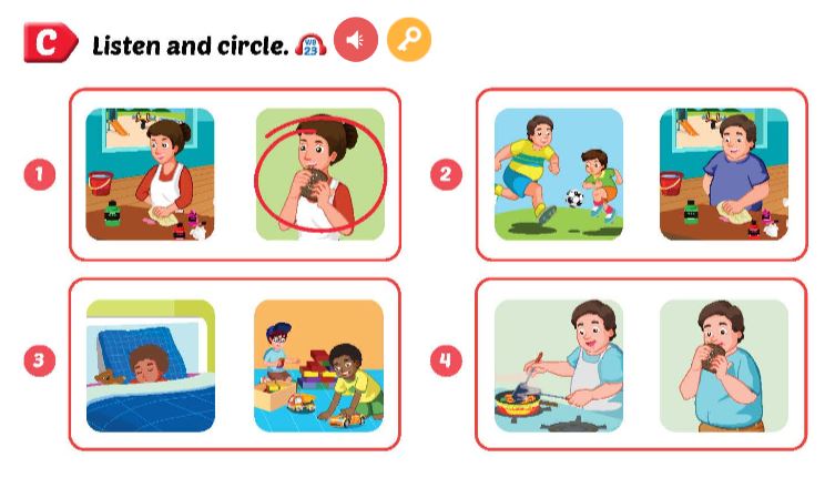 Sách bài tập Tiếng Anh lớp 3 Smart Start Unit 4 Lesson 2