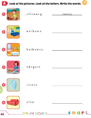 Sách bài tập Tiếng Anh lớp 3 Smart Start Unit 4 Review and Practice