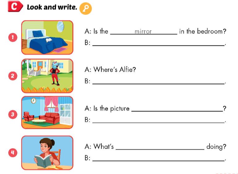 Sách bài tập Tiếng Anh lớp 3 Smart Start Unit 4 Review and Practice