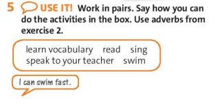 Tiếng Anh 7 Friends Plus Unit 4 Vocabulary and Listening