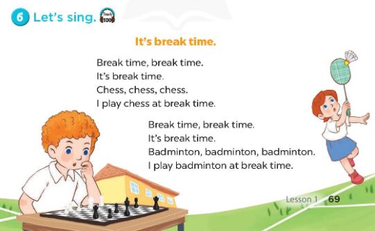 Tiếng Anh lớp 3 Global Success Unit 10 Lesson 1