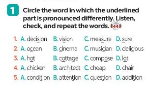 Review 2 lớp 7 Language sách Global Success