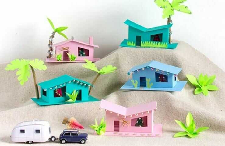 Tạo mô hình khu nhà tương lai - trang 69 SGK Mĩ thuật lớp 6 Chân trời sáng tạo