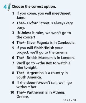 Tiếng Anh 7 Right On Unit 3 Progress Check