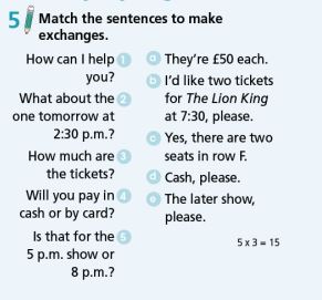 Tiếng Anh 7 Right On Unit 3 Progress Check