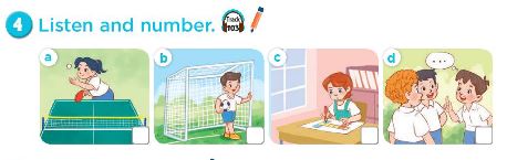 Tiếng Anh lớp 3 Global Success Unit 10 Lesson 2