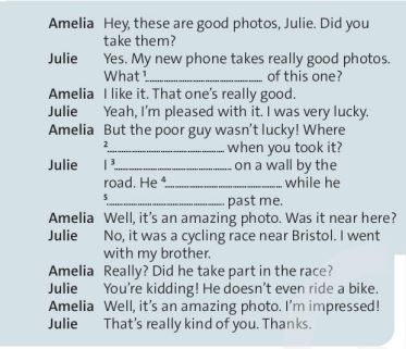 Tiếng Anh 7 Friends Plus Unit 4 Speaking