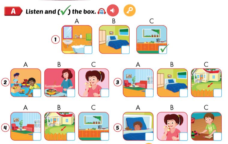 Sách Smart Start 3 Unit 4 Review and Practice