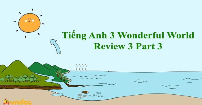 Tiếng Anh 3 Wonderful World Review 3 Part 3 - Review 3 lớp 3 Part 2 ...