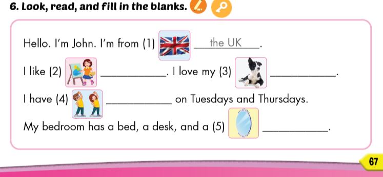 Sách Smart Start 3 Review Units 1 - 4