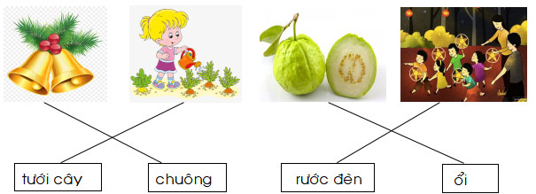 Đề thi Tiếng Việt lớp 1 học kì 1 Chân trời sáng tạo