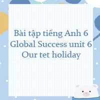 Bài tập tiếng Anh lớp 6 unit 6 Our tet holiday