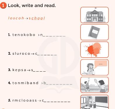 Sách bài tập Tiếng Anh 3 Self - check 2