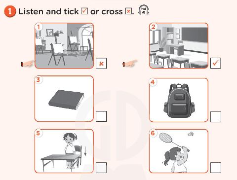 Sách bài tập Tiếng Anh 3 Self - check 2
