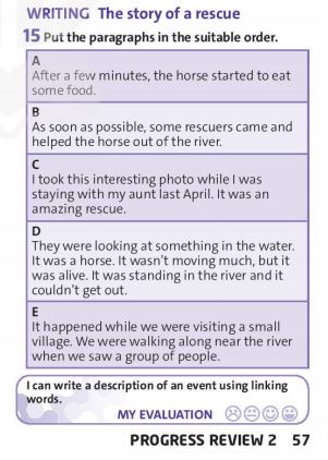 Tiếng Anh 7 Friends Plus Progress Review 2 trang 57