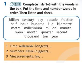 Tiếng Anh 7 Friends Plus Unit 5 Achieve