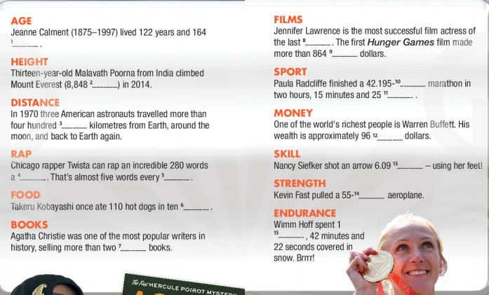 Tiếng Anh 7 Friends Plus Unit 5 Achieve