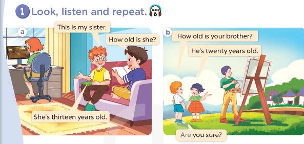 Tiếng Anh lớp 3 Global Success Unit 11 Lesson 2