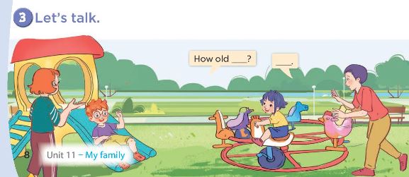 Tiếng Anh lớp 3 Global Success Unit 11 Lesson 2