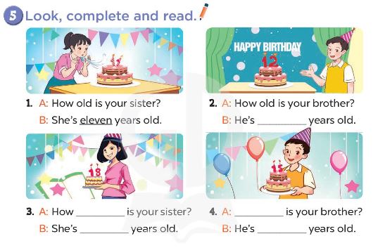 Tiếng Anh lớp 3 Global Success Unit 11 Lesson 2