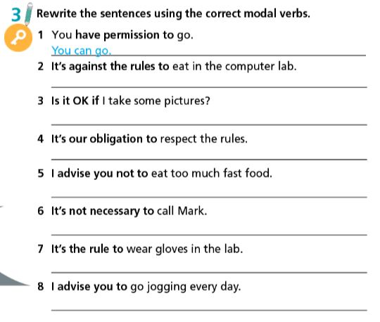 Tiếng Anh 7 Right On Unit 4 Grammar 4b