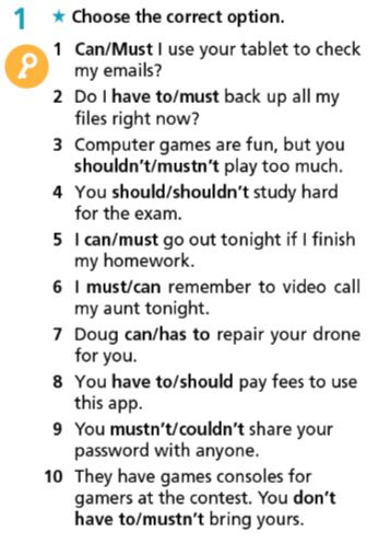 Tiếng Anh 7 Right On Workbook Unit 4 Grammar 4b