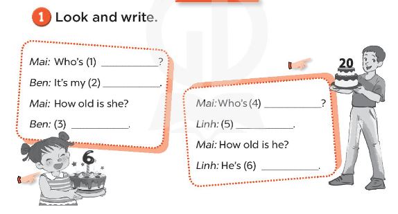 Sách bài tập Tiếng Anh 3 Unit 11 My family