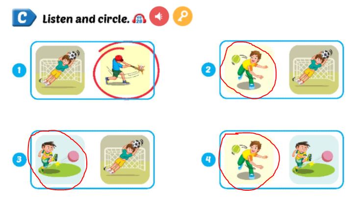 Sách bài tập Tiếng Anh 3 Smart Start Unit 5 Lesson 2