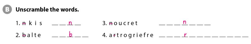 SBT Tiếng Anh 7 Cánh Diều Unit 7 Vocabulary Focus