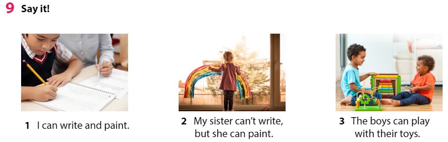 Tiếng Anh 3 Wonderful World Unit 6 Lesson 3