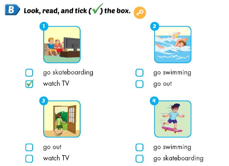 Sách bài tập Tiếng Anh 3 Smart Start Unit 5 Lesson 3