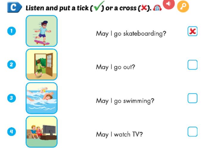 Sách bài tập Tiếng Anh 3 Smart Start Unit 5 Lesson 3